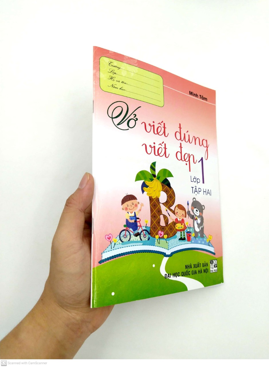 bộ vở viết đúng, viết đẹp 1 - tập 2