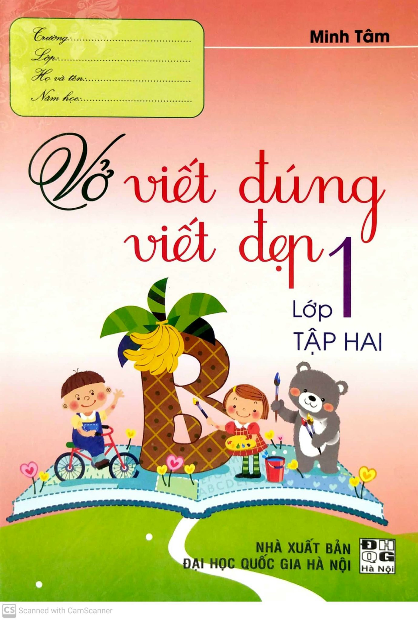 bộ vở viết đúng, viết đẹp 1 - tập 2