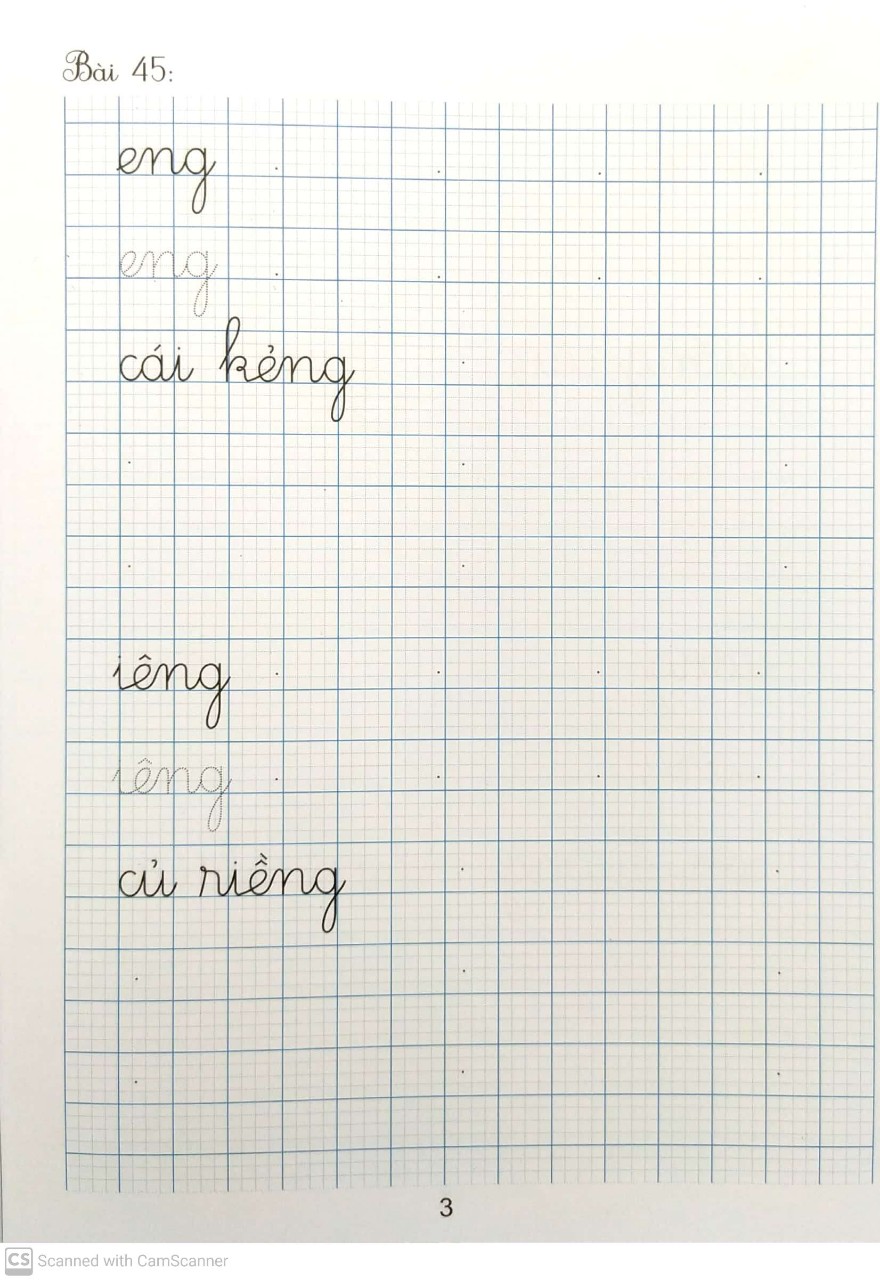 bộ vở viết đúng, viết đẹp 1 - tập 2