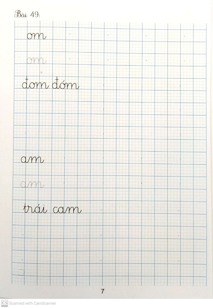 bộ vở viết đúng, viết đẹp 1 - tập 2