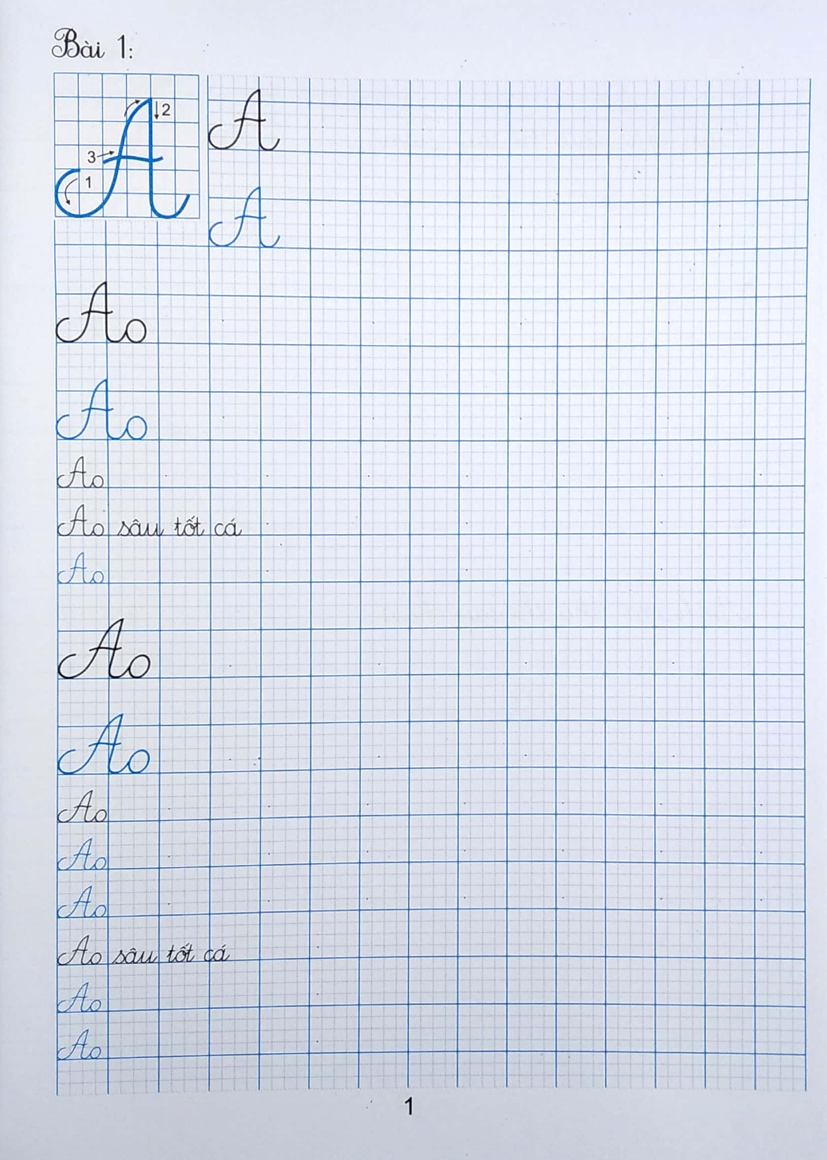 bộ vở viết đúng, viết đẹp lớp 2 - tập 1 (biên soạn theo chương trình giáo dục phổ thông mới)