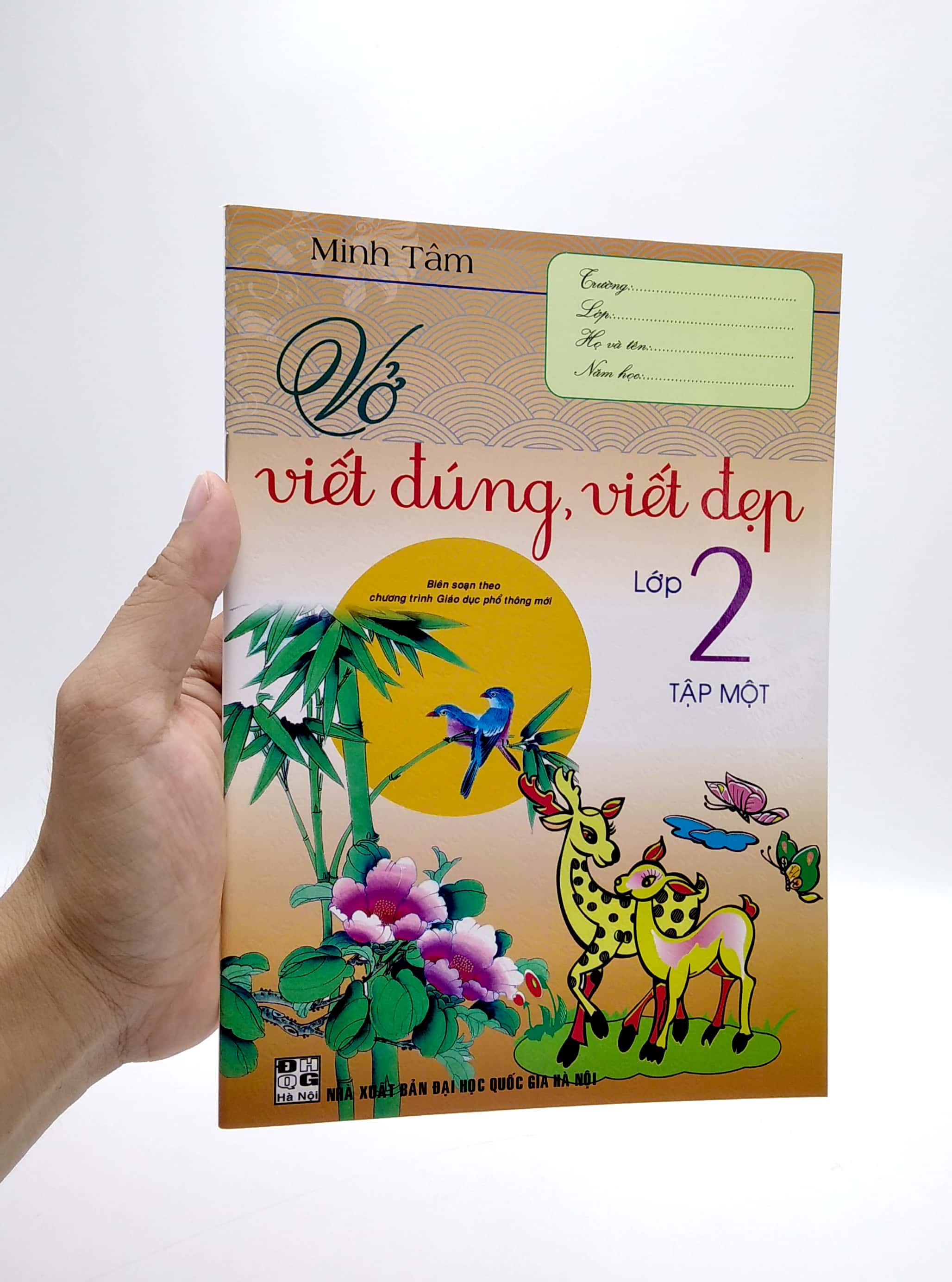 bộ vở viết đúng, viết đẹp lớp 2 - tập 1 (biên soạn theo chương trình giáo dục phổ thông mới)