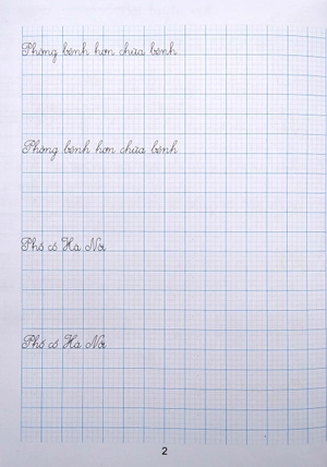 bộ vở viết đúng, viết đẹp lớp 2 - tập 2 (biên soạn theo chương trình giáo dục phổ thông mới)