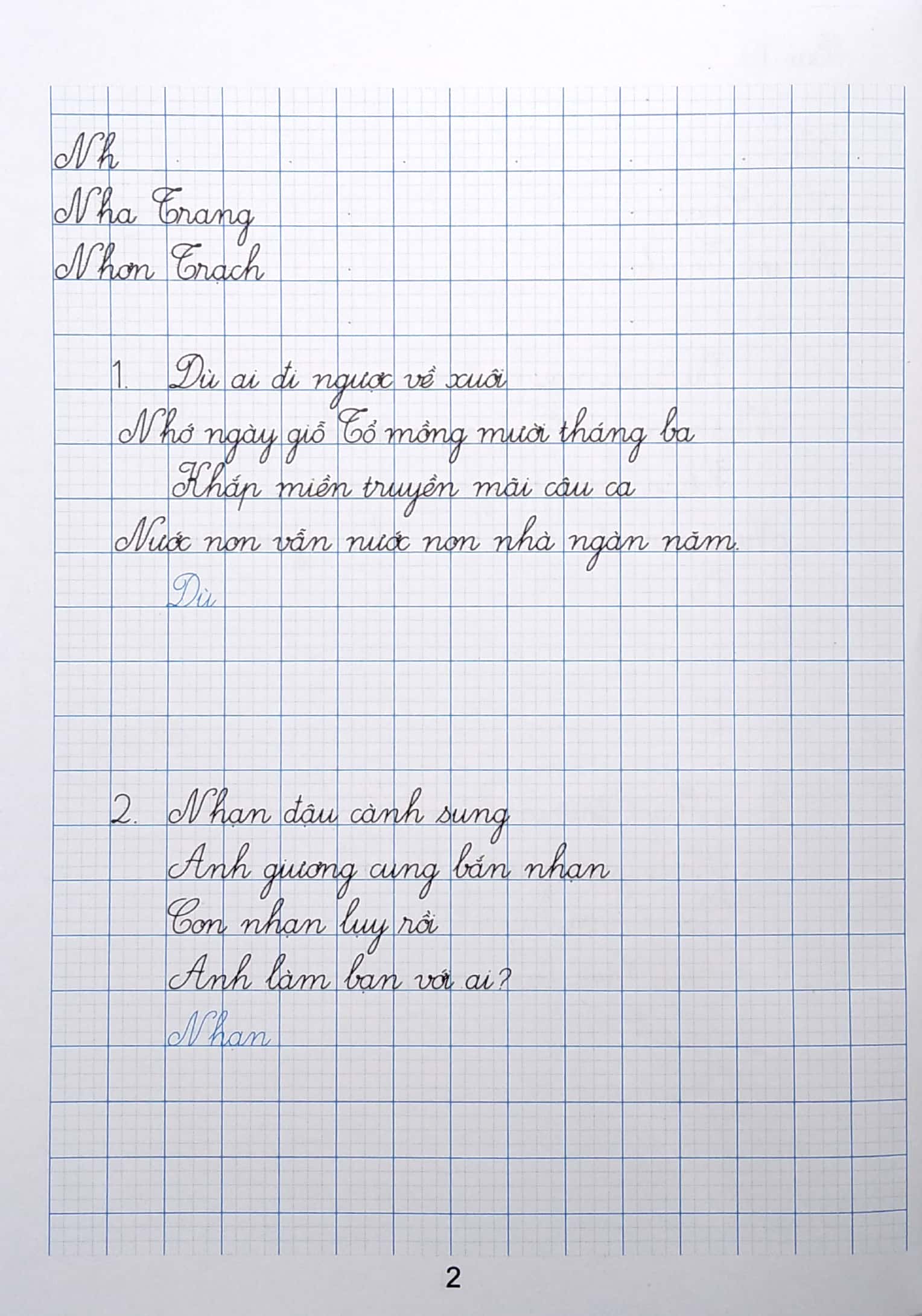 bộ vở viết đúng, viết đẹp lớp 3 - tập 2 (dùng chung cho các bộ sách giáo khoa hiện hành)