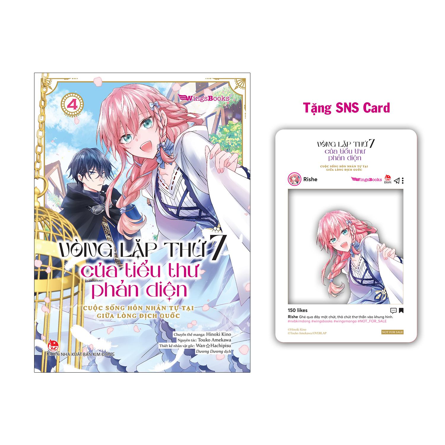 Bộ
						
										
										Vòng Lặp Thứ 7 Của Tiểu Thư Phản Diện - Cuộc Sống Hôn Nhân Tự Tại Giữa Lòng Địch Quốc - Tập 4 - Tặng Kèm SNS Card