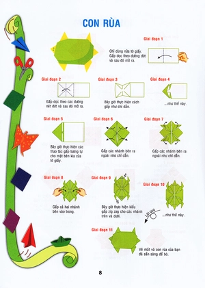 bộ vui cùng xếp giấy origami - tập 6