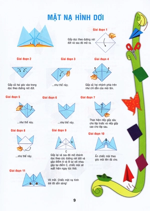 bộ vui cùng xếp giấy origami - tập 6