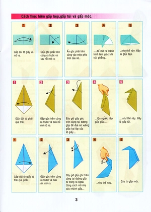 bộ vui cùng xếp giấy origami - tập 6