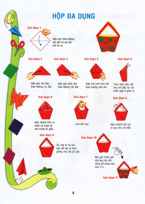 bộ vui cùng xếp giấy origami - tập 6