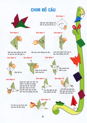 bộ vui cùng xếp giấy origami - tập 6