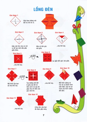 bộ vui cùng xếp giấy origami - tập 6