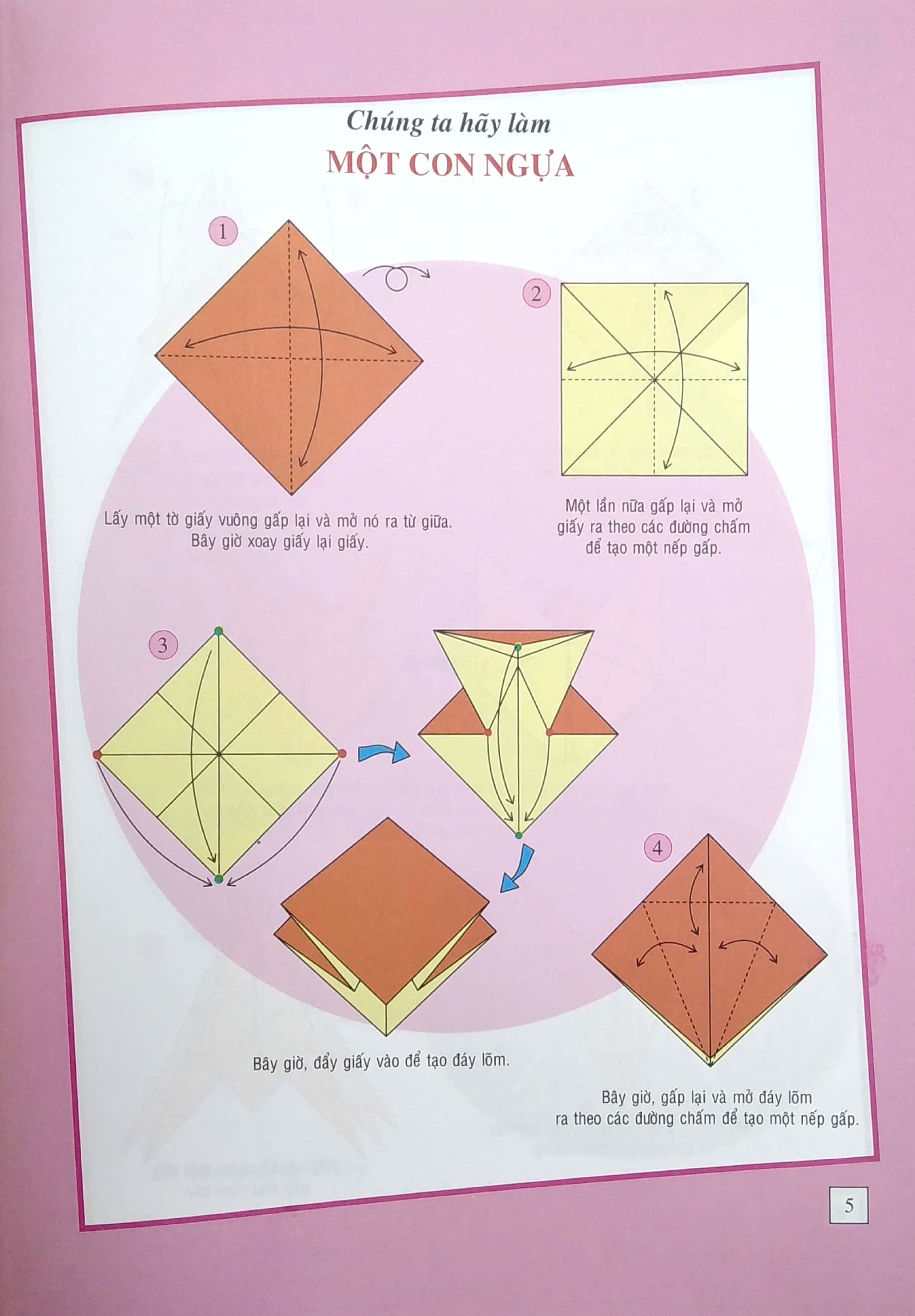 bộ vui cùng xếp giấy origami - tập 8