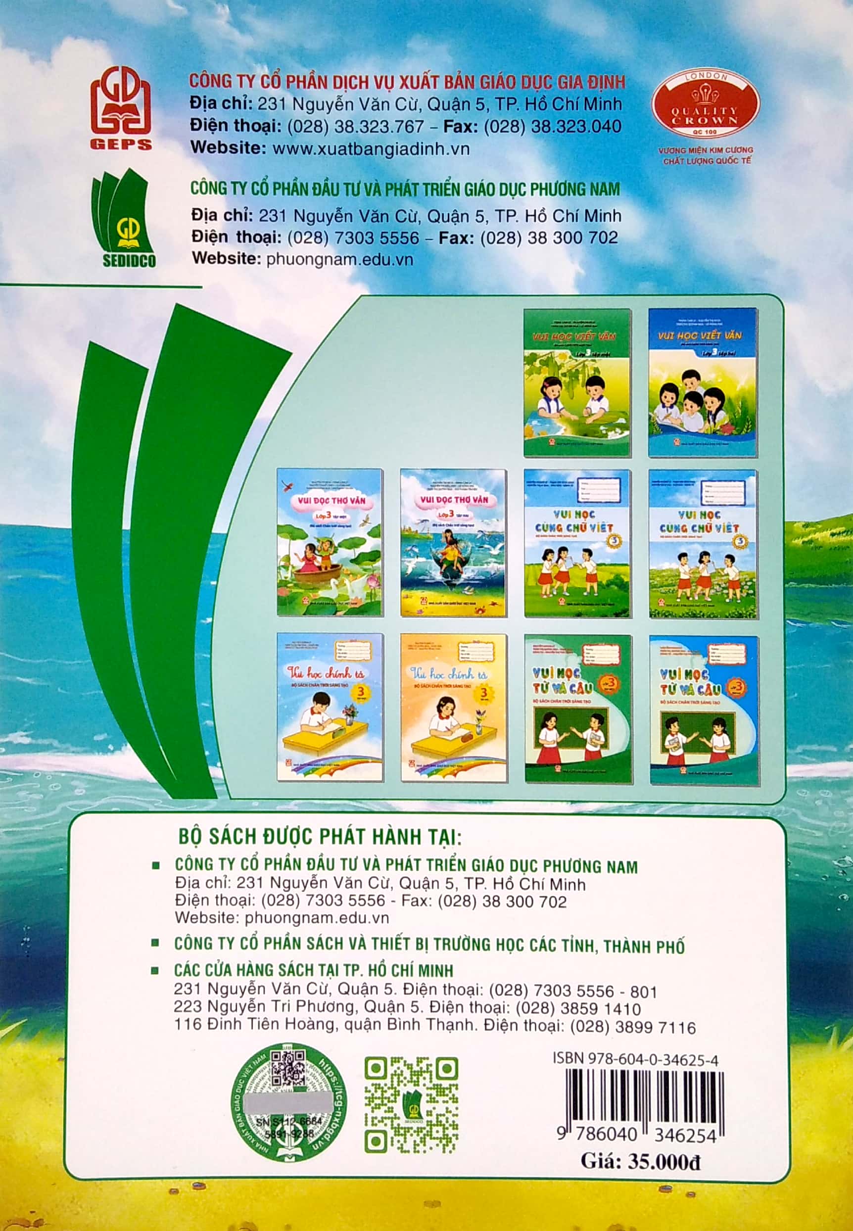 Bo
						
										
										Vui Doc Tho Van Lop 3 - Tap 2 (Bo Chan Troi Sang Tao)