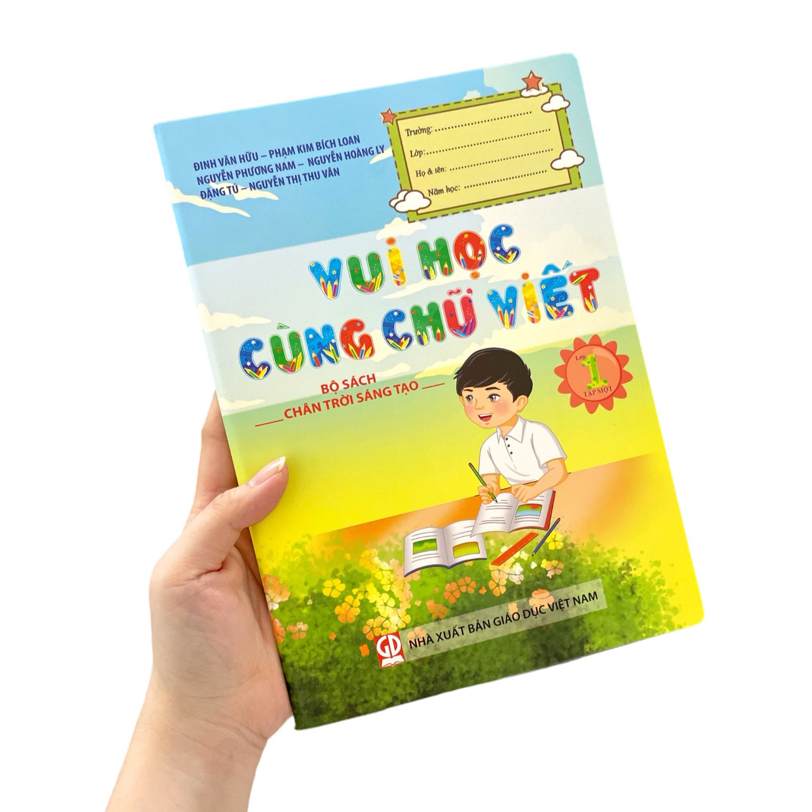 bộ vui học cùng chữ viết lớp 1 - tập 1 (bộ chân trời sáng tạo) (2023)