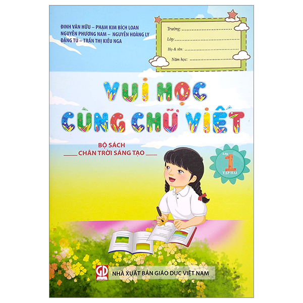 Bo
Vui Hoc Cung Chu Viet Lop 1 - Tap 2 (Bo Sach Chan Troi Sang Tao) (Tai Ban 2023)
