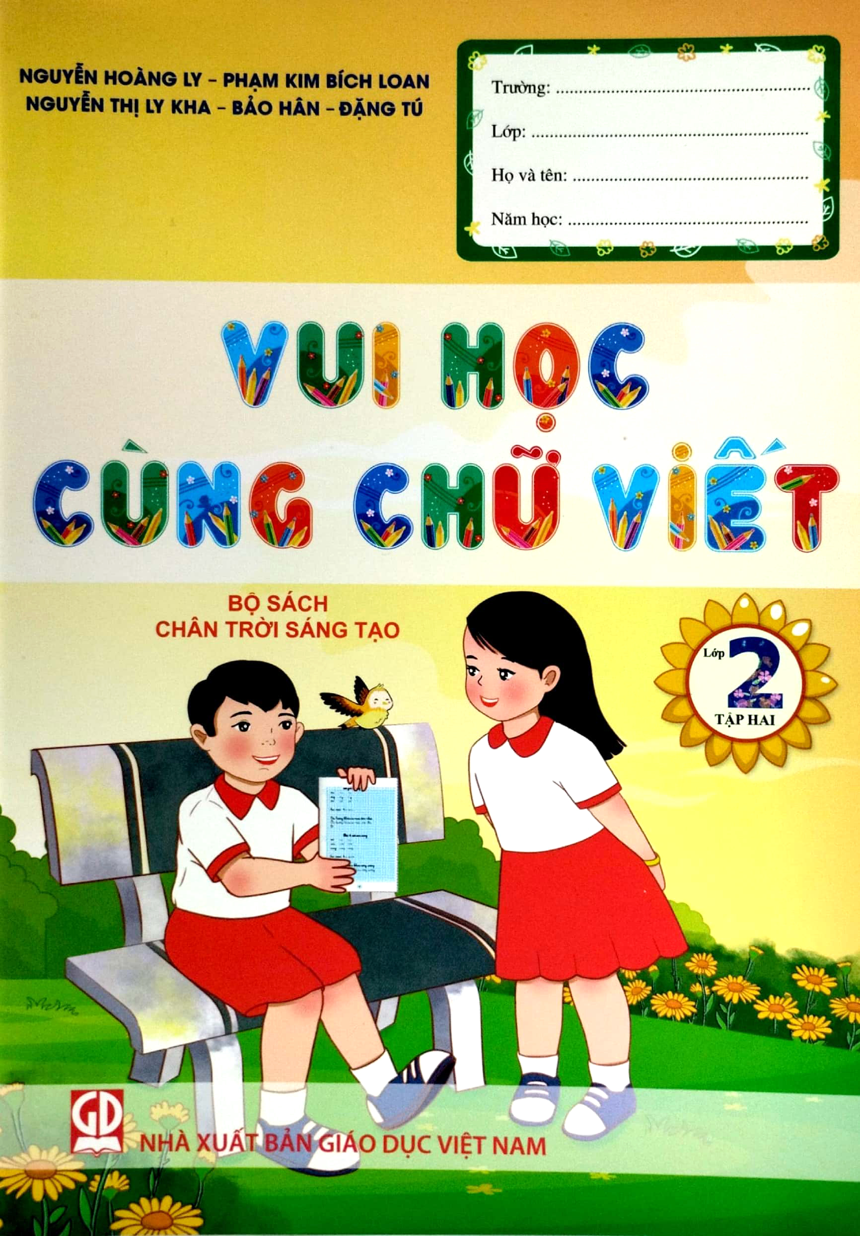 bộ vui học cùng chữ viết lớp 2 - tập 2 (chân trời sáng tạo) (2023)
