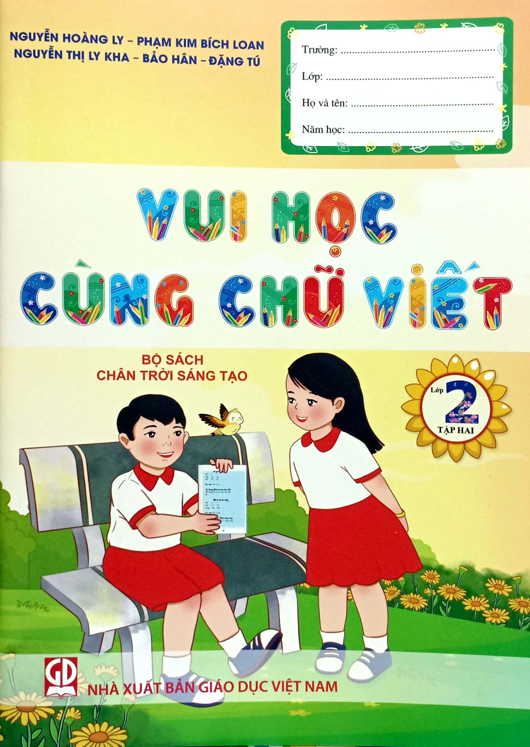 bộ vui học cùng chữ viết lớp 2 - tập 2 (chân trời sáng tạo) (2023)