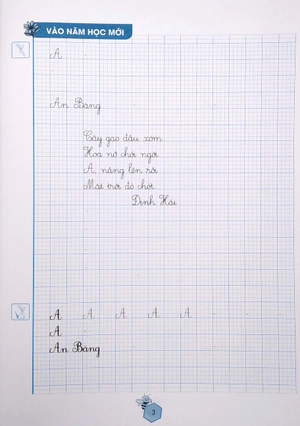 bộ vui học cùng chữ viết lớp 3 - tập 1 (bộ sách chân trời sáng tạo) (tái bản 2022)