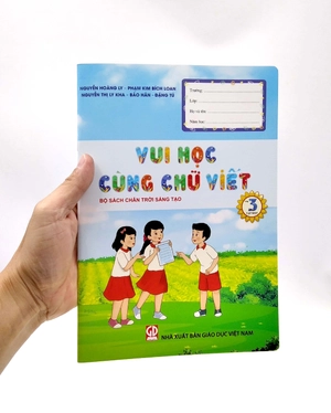 bộ vui học cùng chữ viết lớp 3 - tập 1 (bộ sách chân trời sáng tạo) (tái bản 2022)