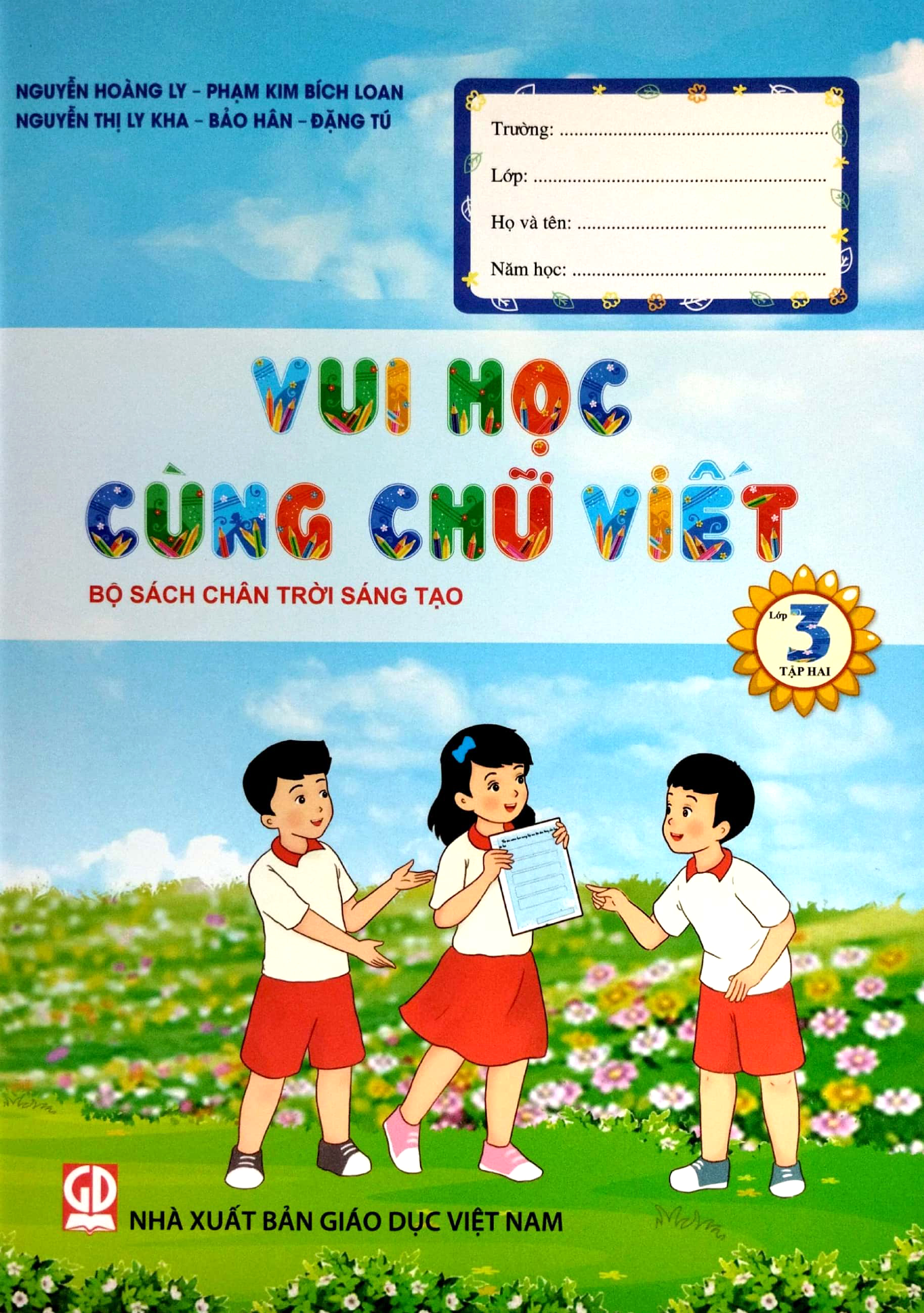 bộ vui học cùng chữ viết lớp 3 - tập 2 (chân trời sáng tạo) (2023)