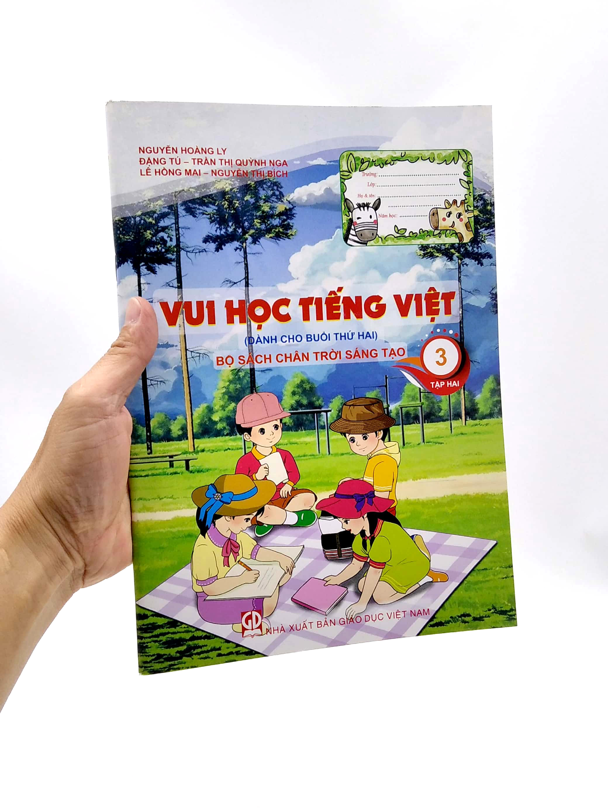 bộ vui học tiếng việt 3 - tập 2 - dành cho buổi thứ hai (bộ sách chân trời sáng tạo) (tái bản 2022)