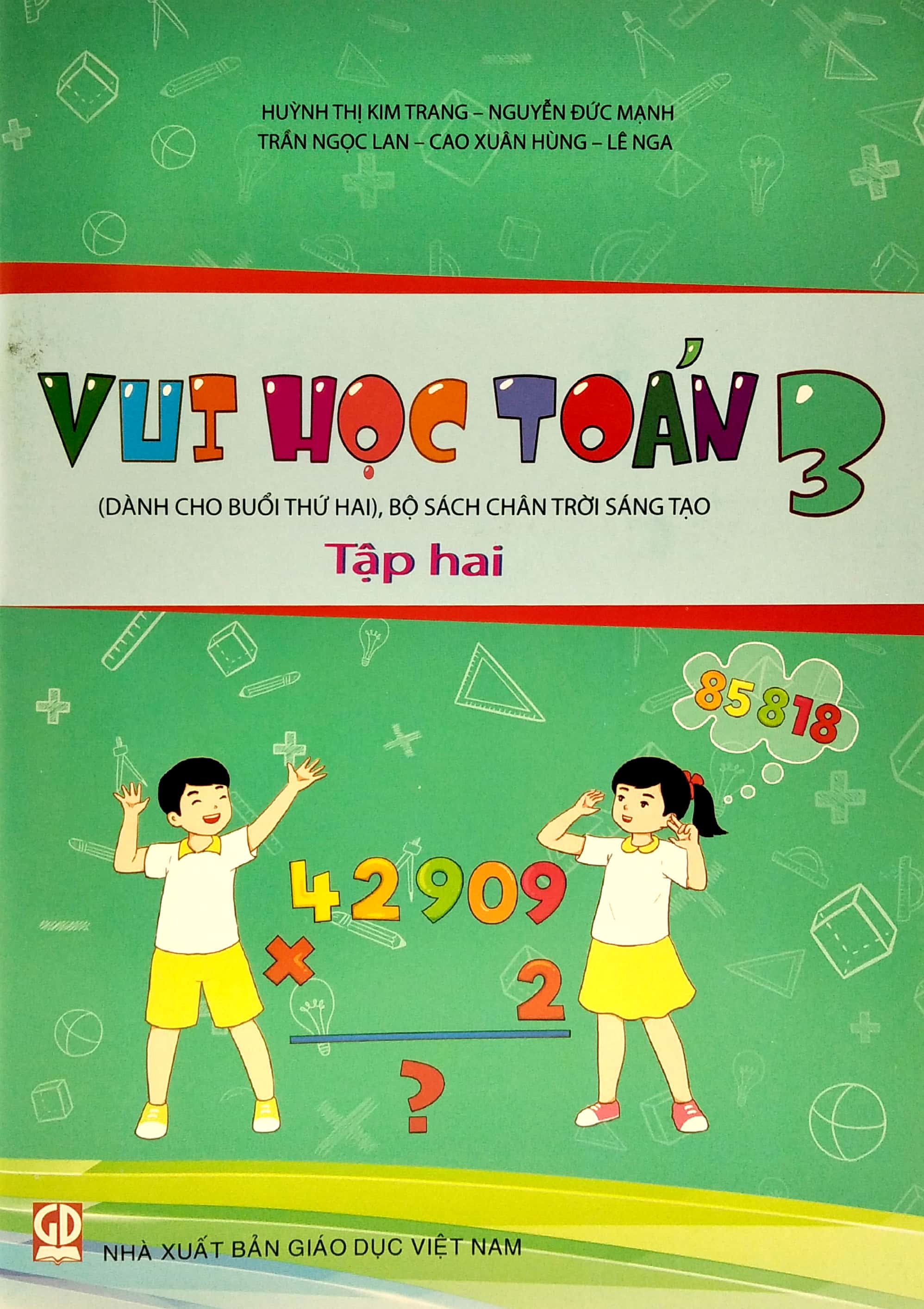bộ vui học toán 3 - tập 2 (bộ chân trời sáng tạo)