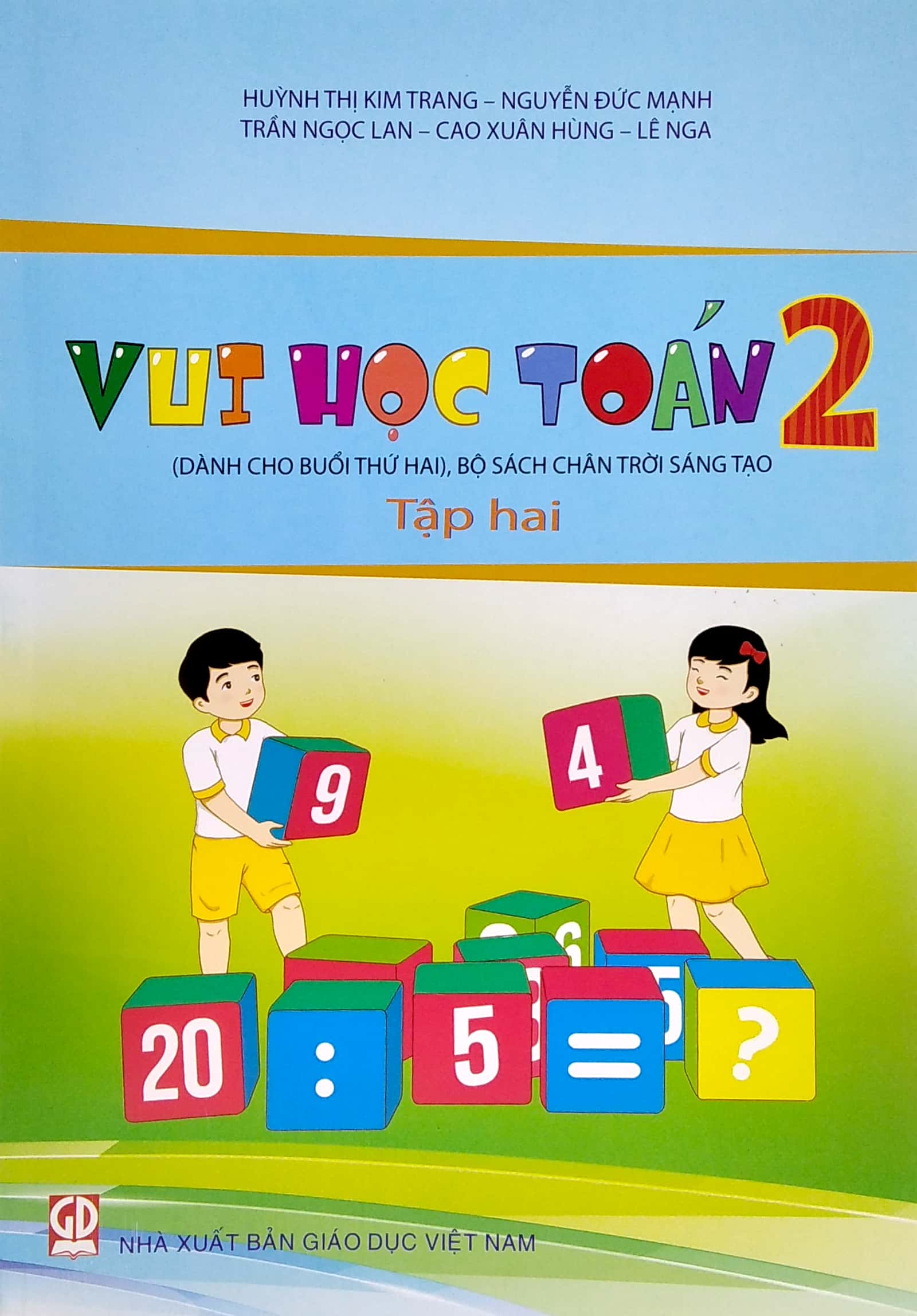 bộ vui học toán lớp 2 - tập 2 (dành cho buổi thứ hai - bộ sách chân trời sáng tạo) (tái bản 2022)