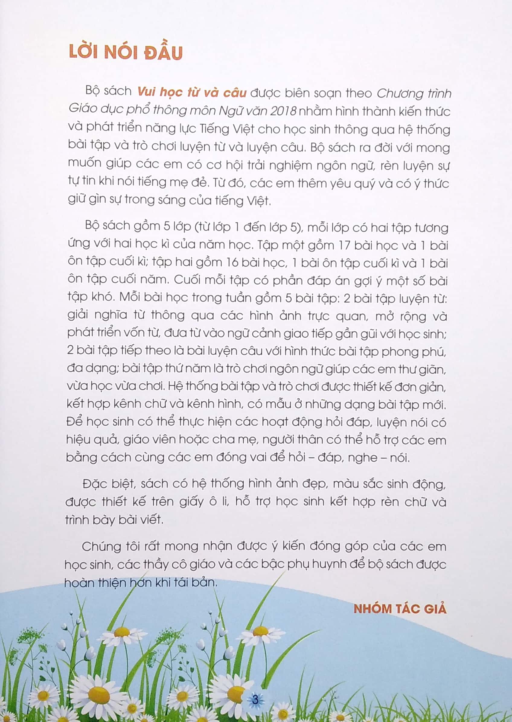 bộ vui học từ và câu lớp 1 - tập 2 (bộ sách chân trời sáng tạo)