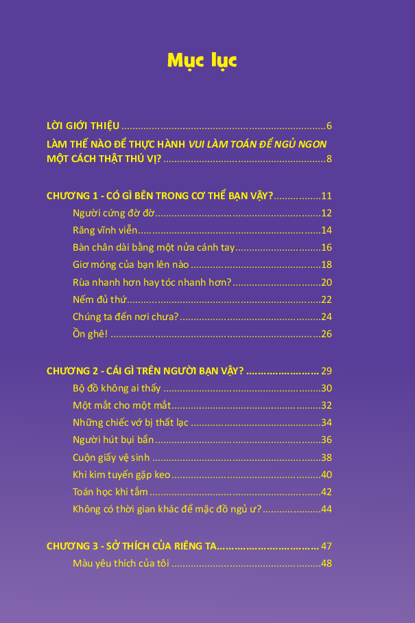 bộ vui làm toán để ngủ ngon 02 - bedtime math 2