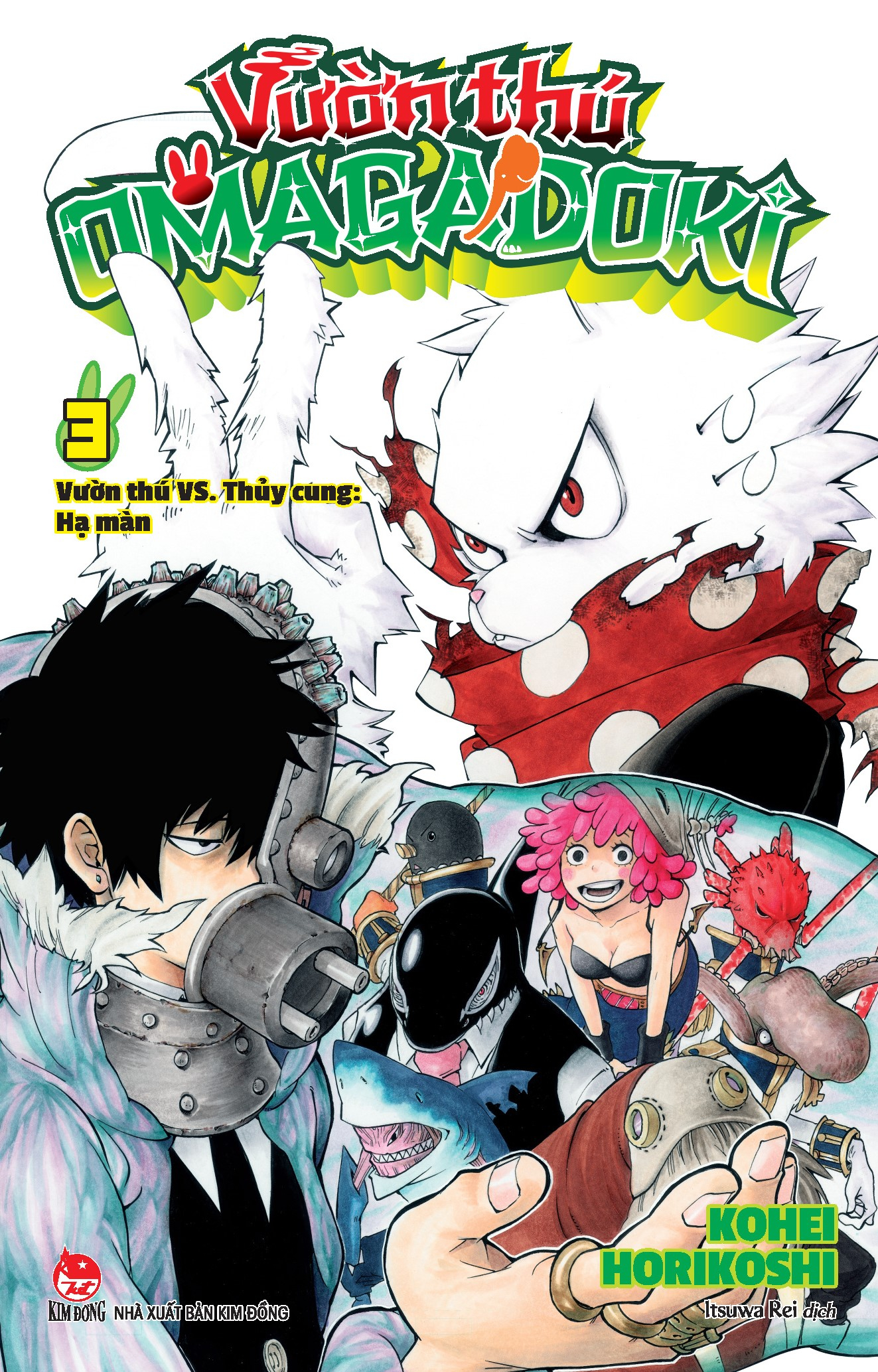 Bo
						
										
										Vuon Thu Omagadoki - Tap 3 - Vuon Thu VS. Thuy Cung: Ha Man