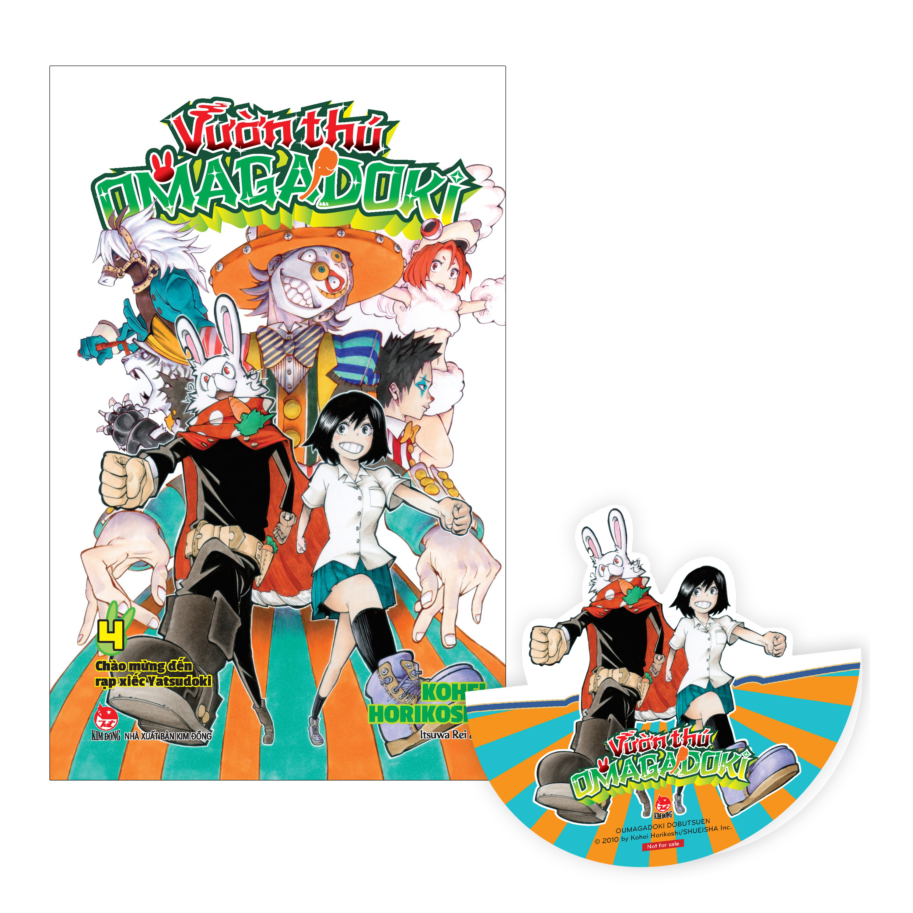 Bo
						
										
										Vuon Thu Omagadoki - Tap 4 - Chao Mung Den Rap Xiec Yatsudoki - Tang Kem Standee Bap Benh