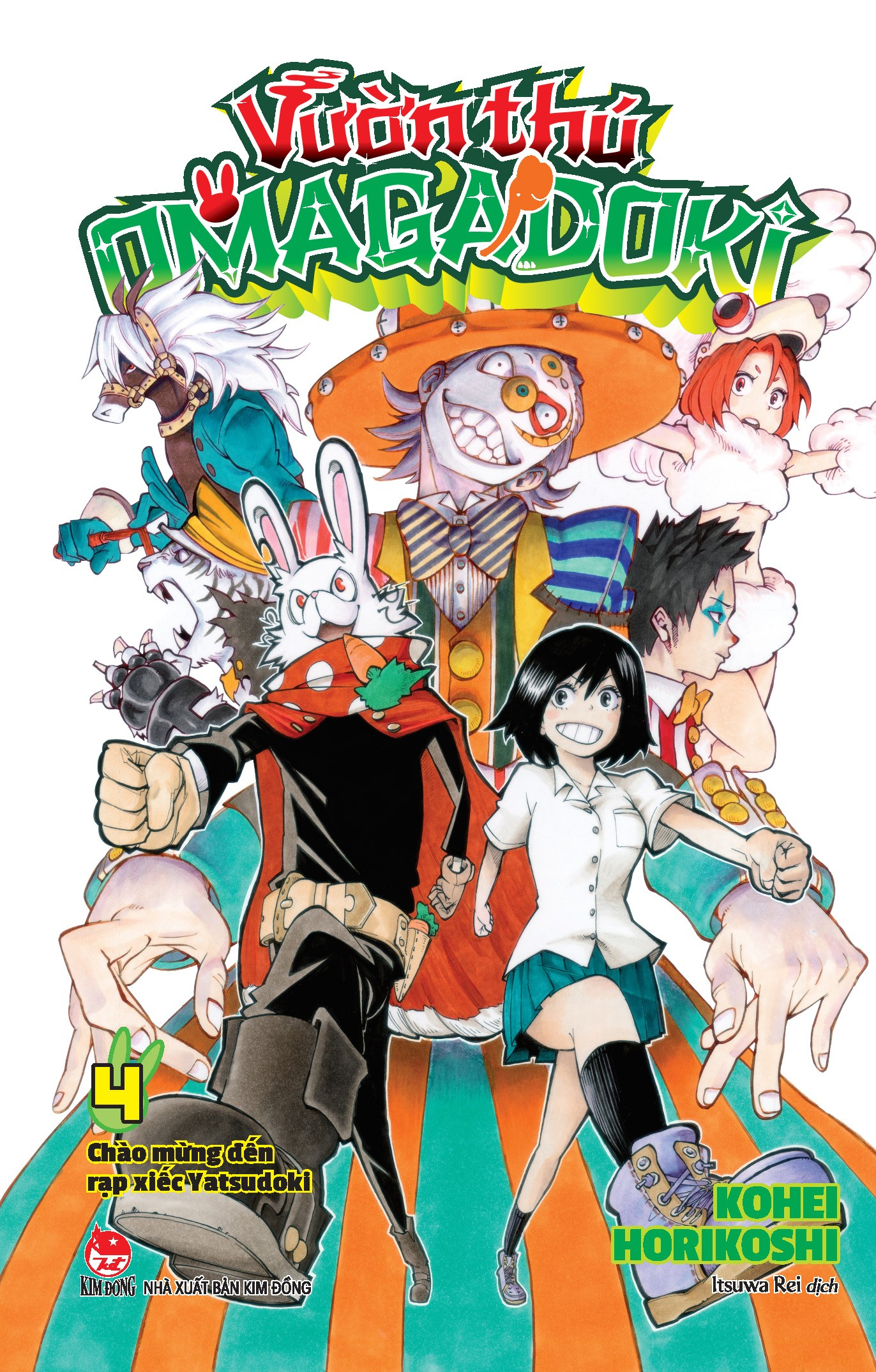 Bo
						
										
										Vuon Thu Omagadoki - Tap 4 - Chao Mung Den Rap Xiec Yatsudoki - Tang Kem Standee Bap Benh