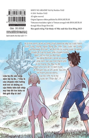 bộ vương quốc trời xanh ariadne - ariadne in the blue sky - tập 8