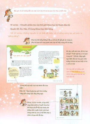 bộ w series 03: ăn, mặc, ở cùng khoa học đời sống