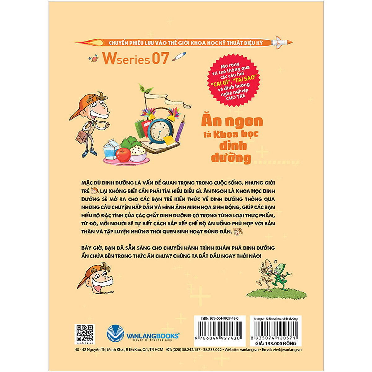 bộ w series 07: ăn ngon là khoa học dinh dưỡng