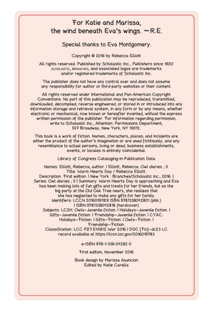 bộ warm hearts day: a branches book (owl diaries #5), volume 5