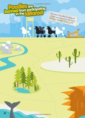 bộ weird but true! 4: wild and wacky sticker doodle book