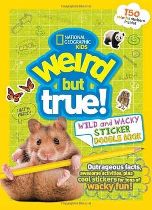 bộ weird but true! 4: wild and wacky sticker doodle book