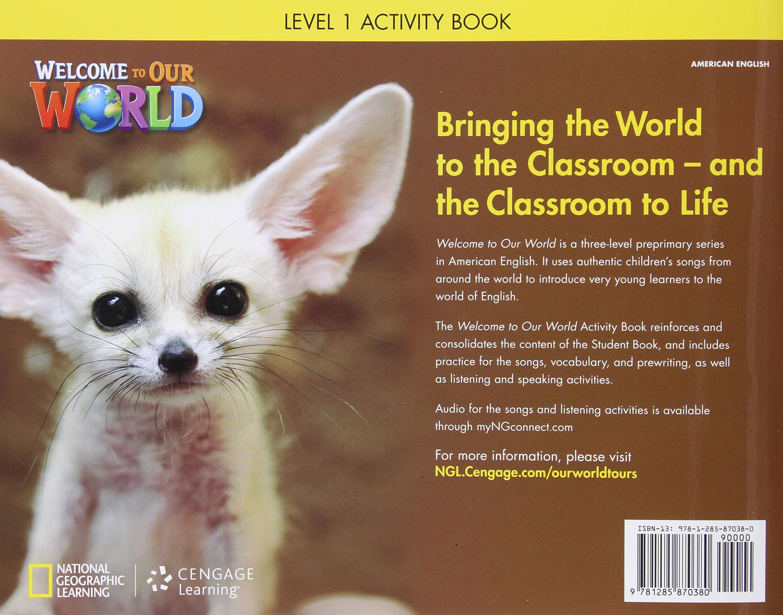 bộ welcome to our world: activity book 1