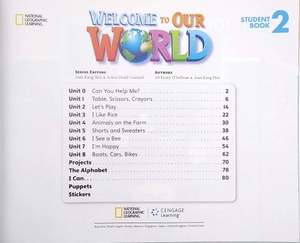 bộ welcome to our world: student book 2