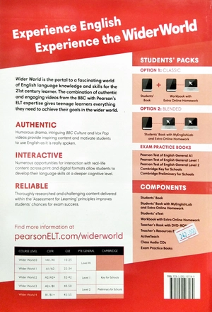 bộ wider world 4 students' book