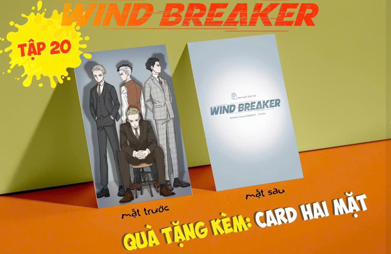 Bo
						
										
										Wind Breaker - Tap 20 - Tang Kem Card 2 Mat