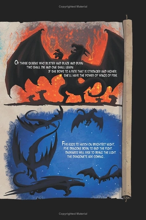 bộ wings of fire #4: the dark secret: a graphic novel