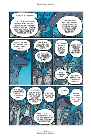 bộ wings of fire #4: the dark secret: a graphic novel