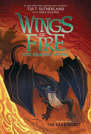 bộ wings of fire #4: the dark secret: a graphic novel
