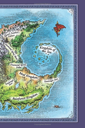 bộ wings of fire #4: the dark secret: a graphic novel