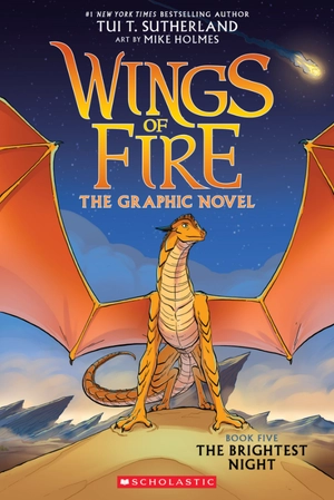 bộ wings of fire #5: the brightest night: a graphic novel
