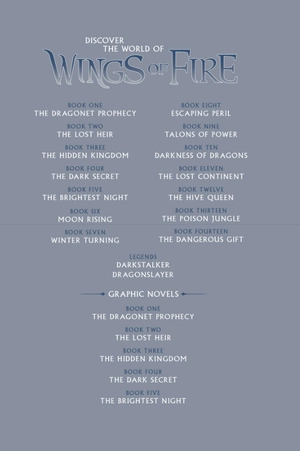 bộ wings of fire #5: the brightest night: a graphic novel