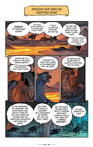 bộ wings of fire #6 - moon rising