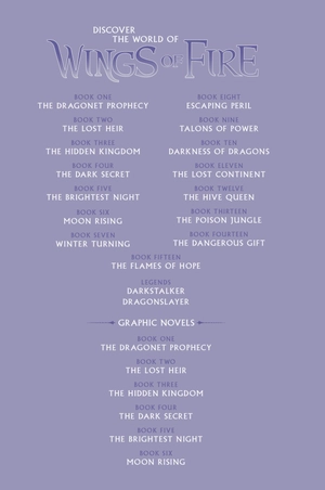 bộ wings of fire #6 - moon rising